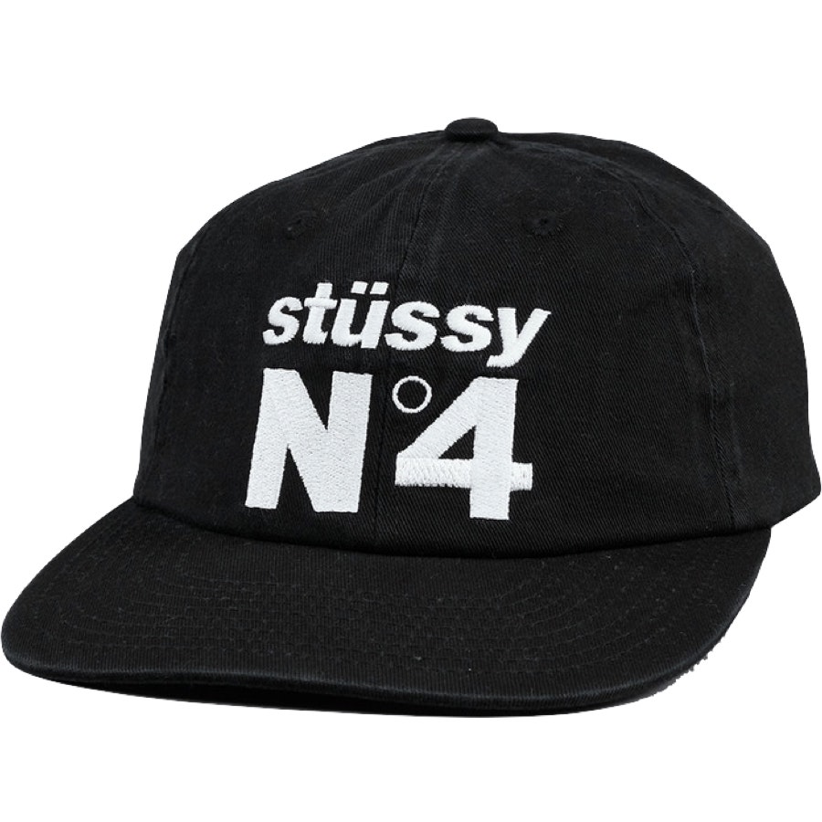 ステューシー キャップ 帽子 STUSSY No.4 Low Pro Cap メンズ レディース 男女兼用