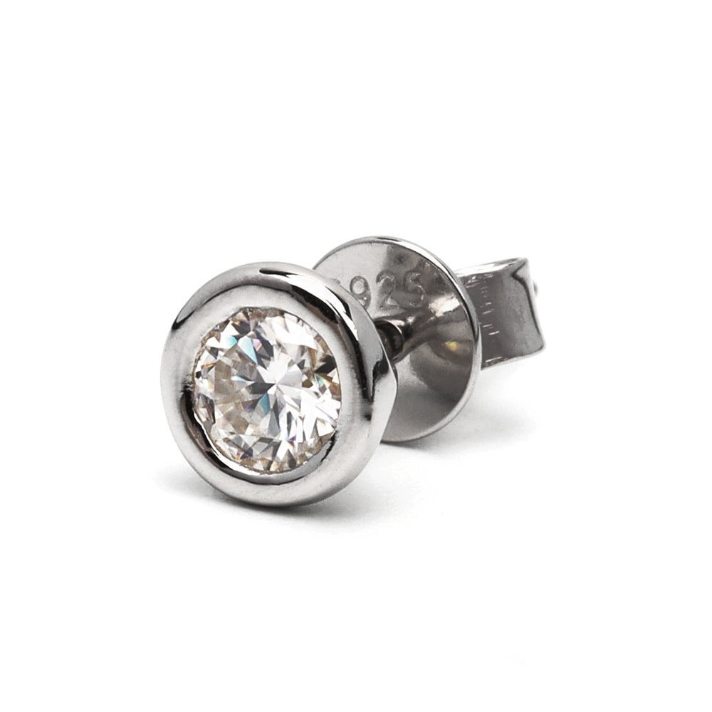 モアサナイト 0.3ct スタッドピアス [es304-03ct]