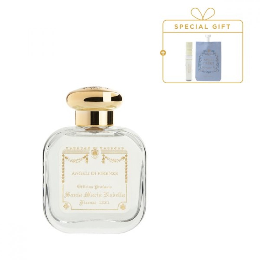 サンタ・マリア・ノヴェッラ フィレンツェ 1221 オードコロン 50ml (4種類から1つ選択) (+香水2ml + ボディサンプル8ml