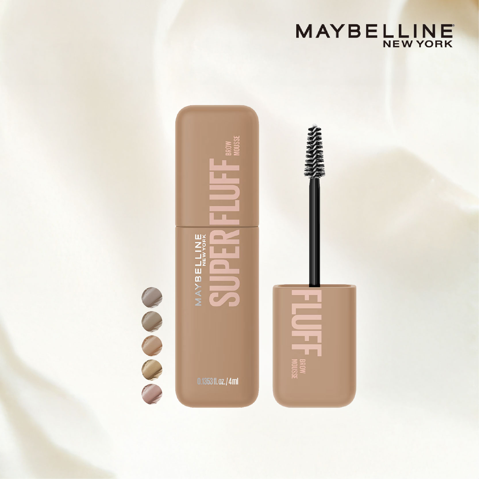 Qoo10] MAYBELLINE NEW YORK SP フラッフ ブロウ ムース マスカ