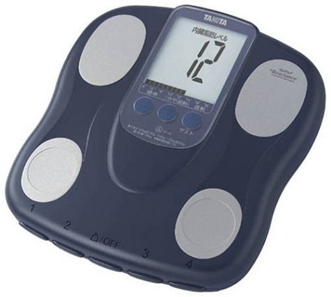 TANITA 内臓脂肪チェック付体脂肪計 ダークブルー TF102DB