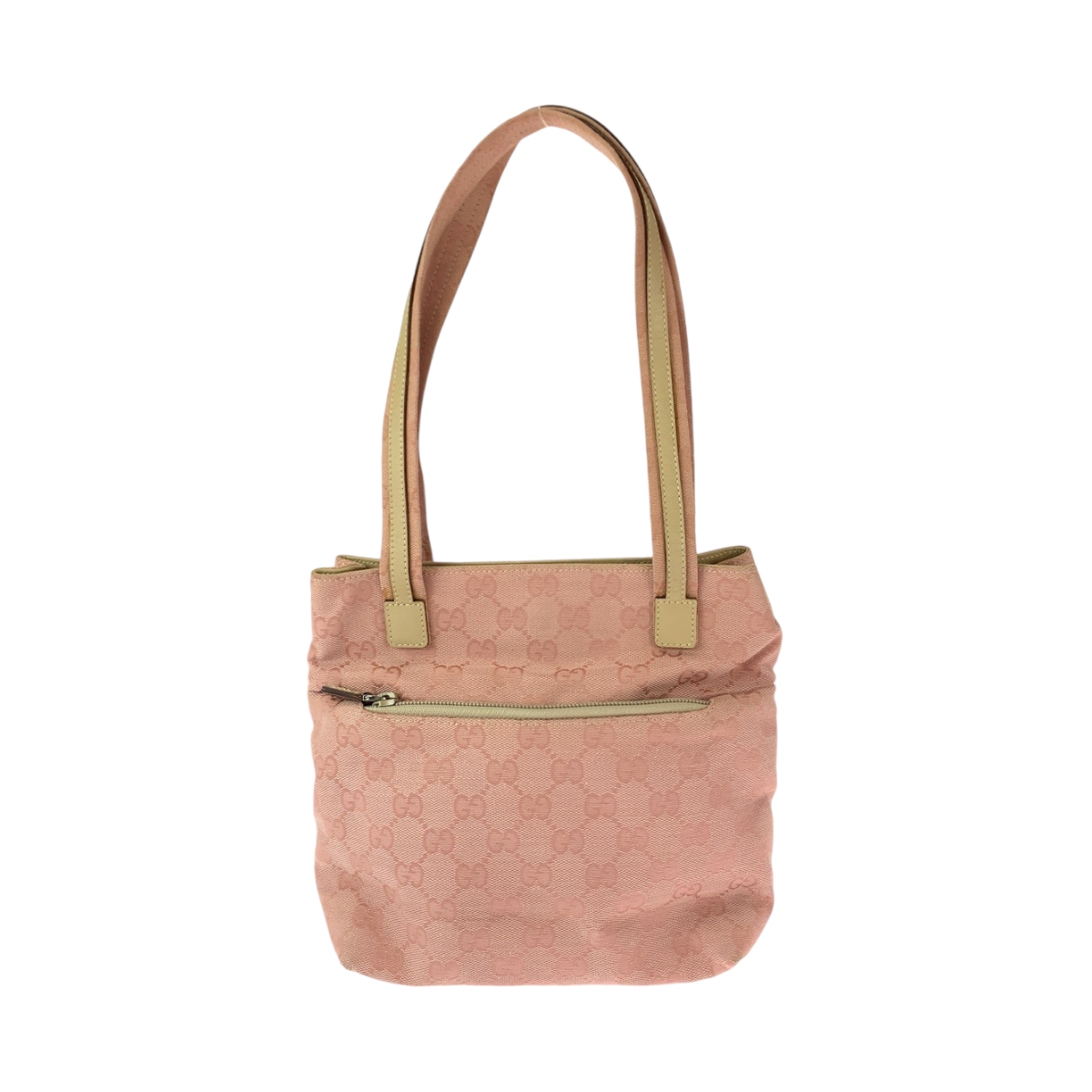 ピンク ベージュ シルバー金具 GGキャンバス 002 1075 トートバッグ ショルダーバッグ レディース 409118