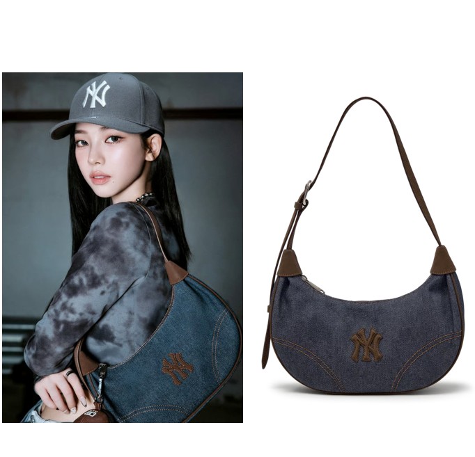 [ DENIM 配色 HOBOBAG ]
