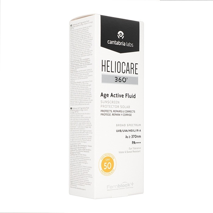 ヘリオケア ヘリオケア360 エイジアクティブフルイドSPF50 50ml 1本 Heliocare 360 Age Active Fluid 日焼け止め PA++++ 海外発送 国際郵便発送 4,674円