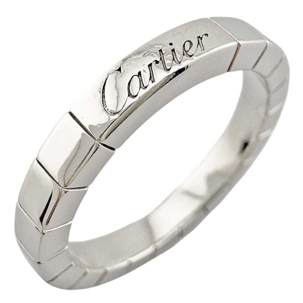 カルティエ ラニエール リング 指輪 13.5号 18金 K18ホワイトゴールド CARTIER 中古 美品