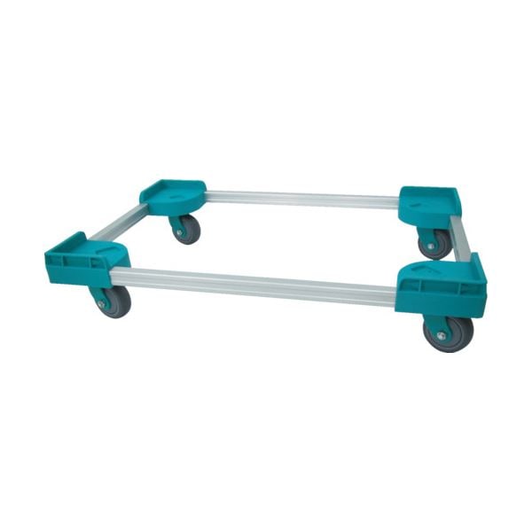 TRUSCOアルミカート 内寸534x371mm 省音キャスター TALD-S50 1台