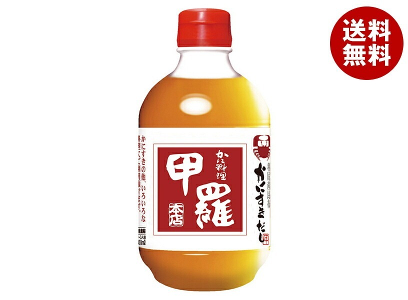 イチビキ 甲羅 かにすきだし 400ml×12本入