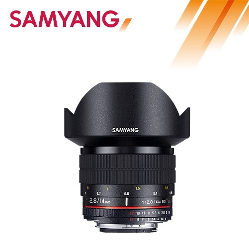 新しいスタイル 14mm MF [SAMYANG] F2.8 FRAME用) (FULL レンズ DSLR 富士 UMC IF AS ED 単焦点レンズ