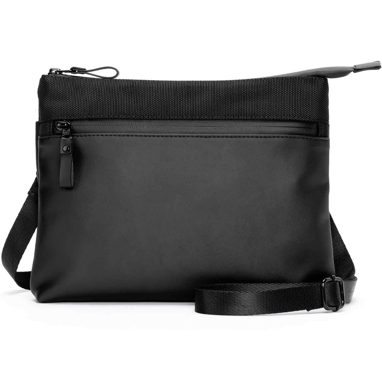 [zepirion] サコッシュ ショルダーバッグ メンズ 防水 薄型 軽量 肩掛け バック 小物ポーチ 撥水 City Sacoche