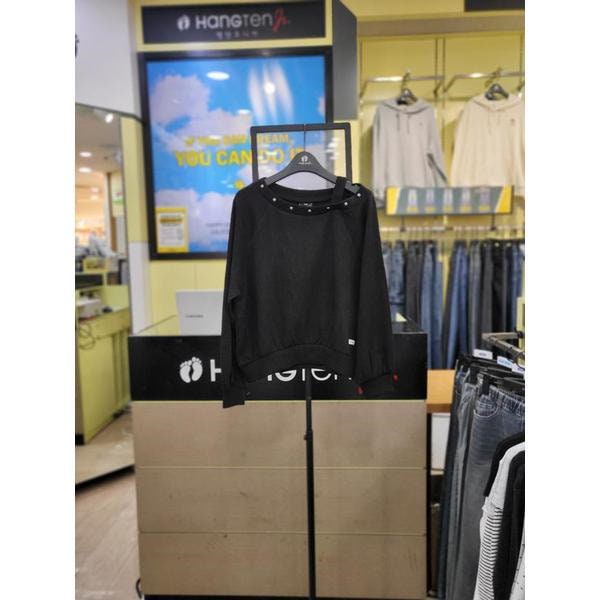 セーブゾーン06 ジュニア ガールズ オフショルダー トレーナー 14580-131-607-09 (S52086300)