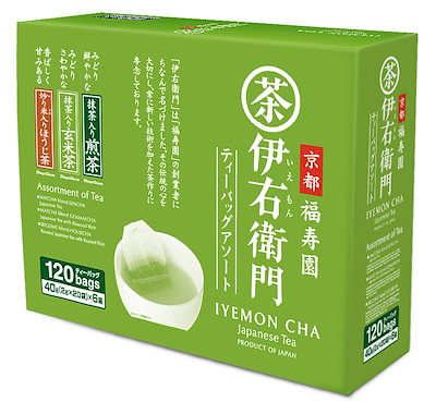 他サイト： 伊右衛門 アソート ティーバッグ 2g×120P 緑茶の商品画像