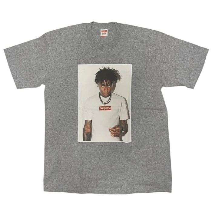 2023AW NBA Young Boy Tee Heather Grey