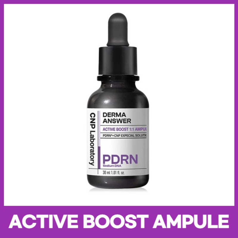 ダーマアンサー アクティブ ブースト アンプル 30ml #PDRN+Free Gift (マスクパック)