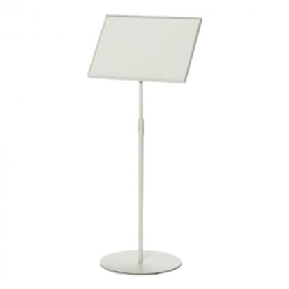 ナカキン カバー付サインスタンド(上下スライド傾斜型) A3サイズ横型 NSS-FKA3Y-WG 14,733円