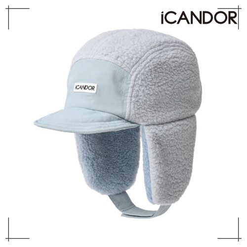ペット散歩 キャップ Snow Mass Cap_Powder Blue ペット用品 韓国ブランド icandor