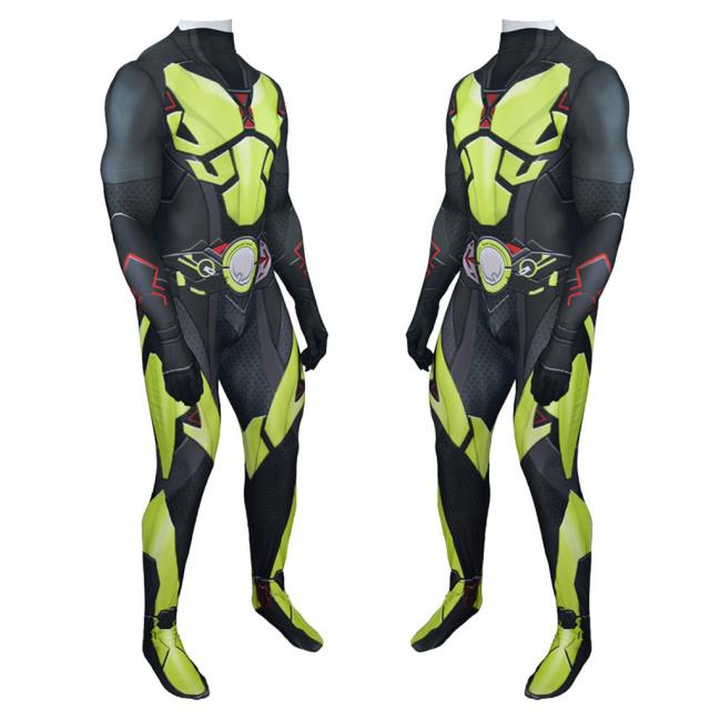 【新品開催 】仮面ライダー 全身タイツ コスプレ衣装 ハロウイン ステージ衣装 ライクラ 柔らかい 弾力と伸縮性あり