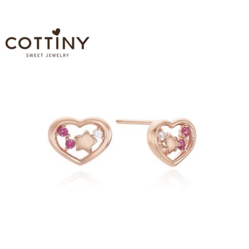 COTTINY / Love Star Earrings / ラブスターイヤリング
