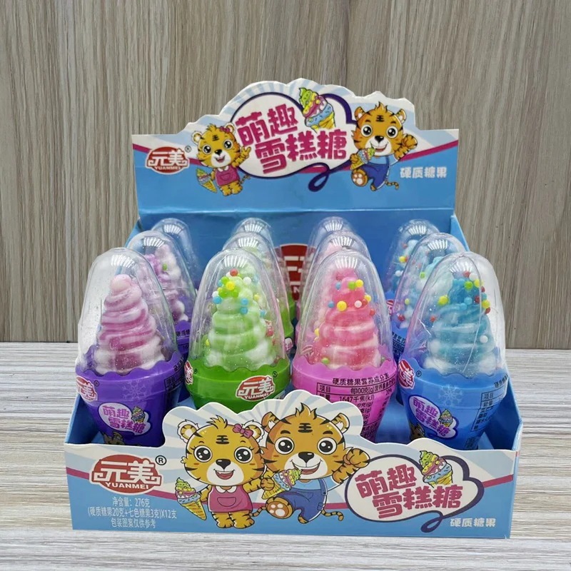 2個で3oo円OFF！子供のdiyカラーグレインフルーツフレーバーアイスクリームハードロリポップチルドレンスナック 誕生日プレゼント 子供の贈り物 誕生日プレゼント 子供の贈り物