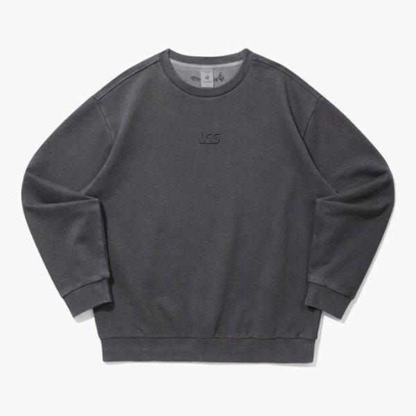 長袖Tシャツ NQJ QQ123LFS15-DGR シグネチャーダイイングマンツーマン / DARK GRAY