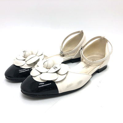 Qoo10] CHANEL サンダル G45497 バイカラー カメ : シューズ