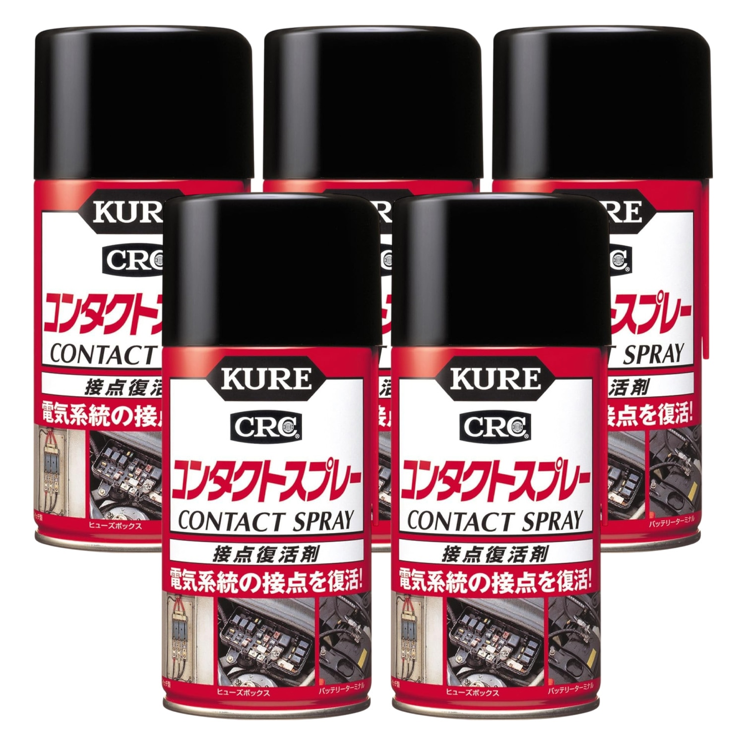 コンタクトスプレー 1047 300ml 接点復活・防錆・摩擦軽減 スプレー ×5本