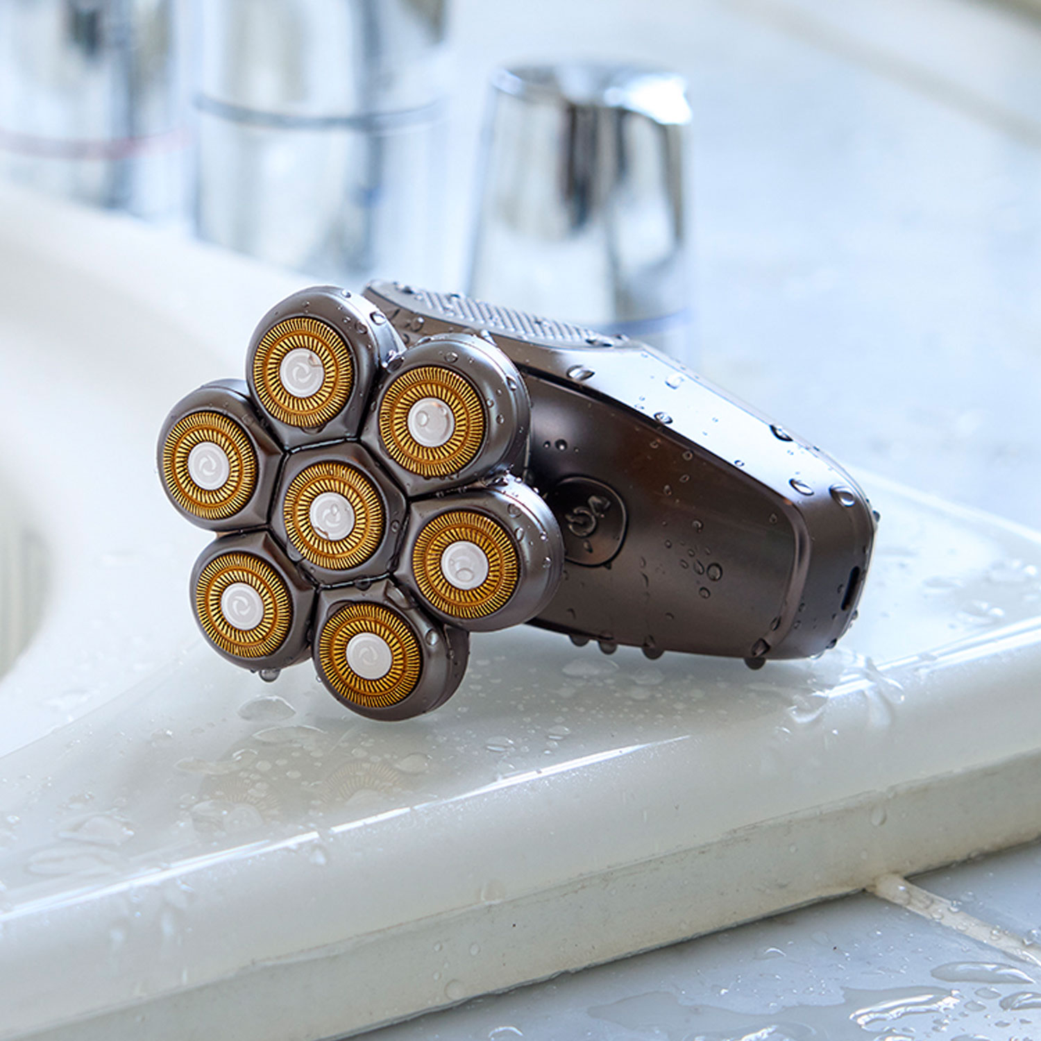 髭剃り ボディシェーバー 電気 電動 7ヘッド メンズ 男性用 女性用 防水 ASV-B07