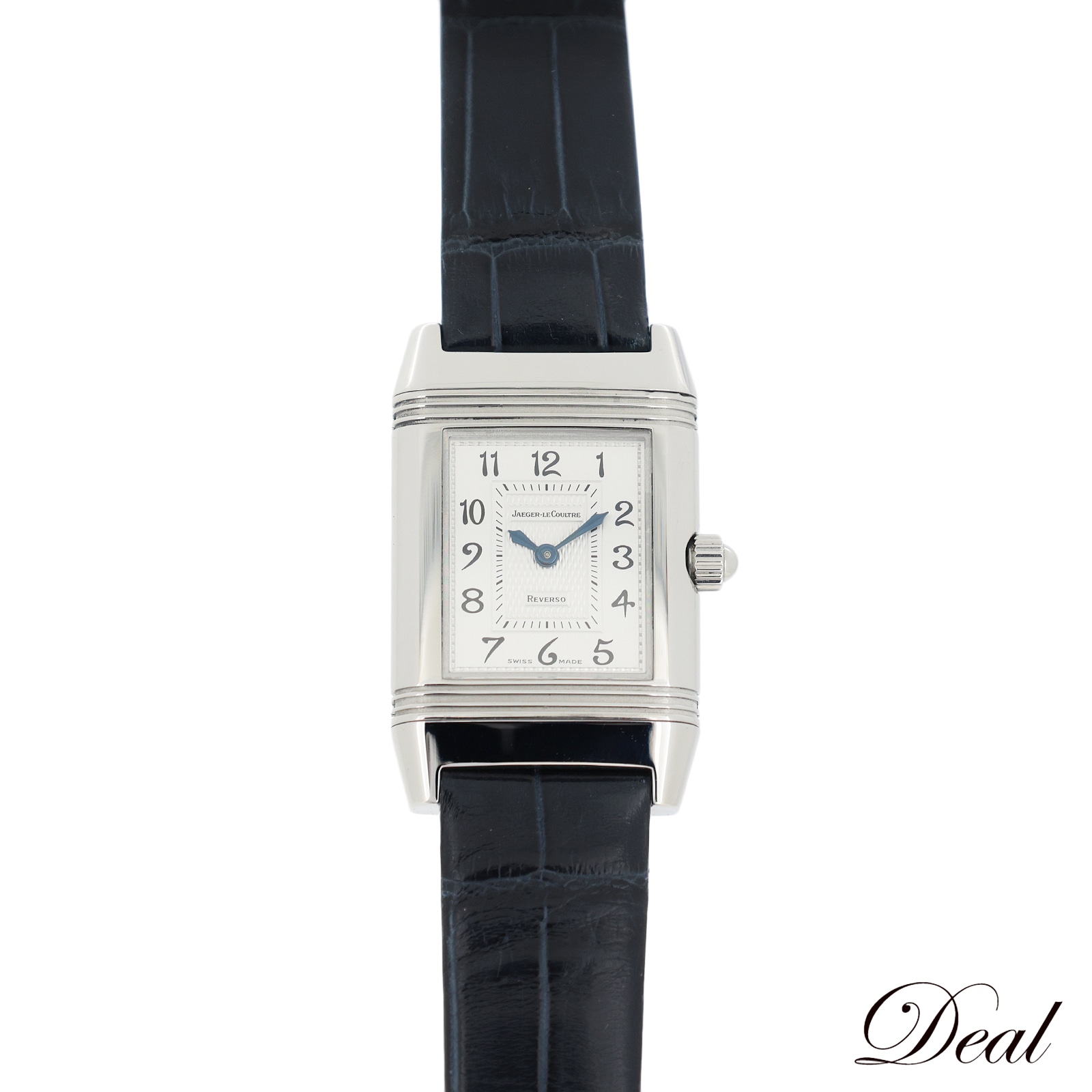 ベゼルダイヤ シェル ジャガールクルト レベルソ デュエット Q2668420 レディース 腕時計