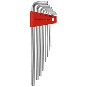 PB SWISS TOOLS 211H-8 ホルダー付六角棒レンチセット ロング（パックナシ）