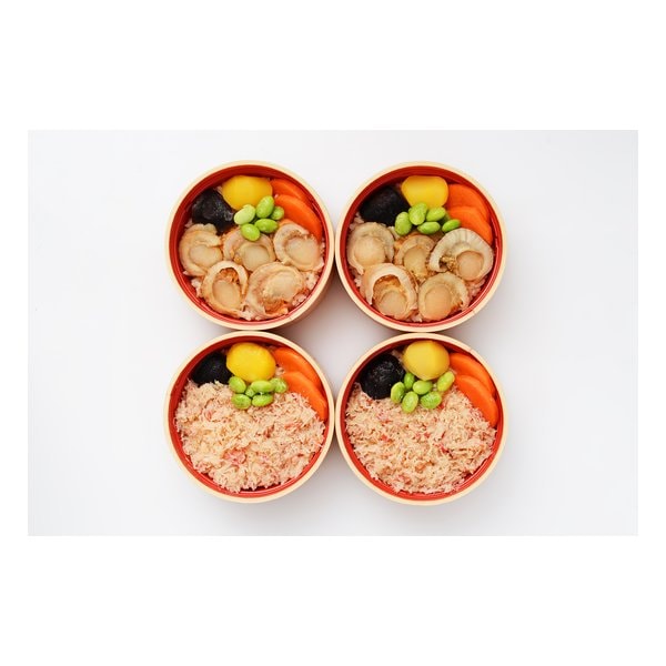 海鮮わっぱ飯 かに＆帆立 2種/各180g×2個/4個セット ZOA218800005