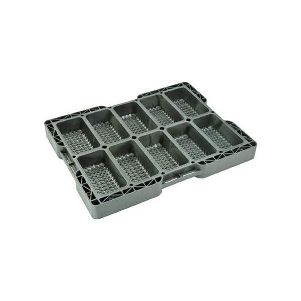 （まとめ）牧野工業 NTRスクエアトレー 10マスNTR-A010 1個[x3セット]