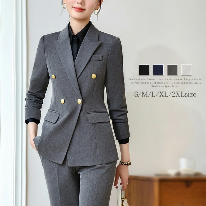 即納 スーツ レディース スーツセット レディーススーツ 2点セット ビジネススーツ パンツスーツ 上下セット フォーマル 上品 入学式 洗える ジャケット スカート パンツ 2way パンツドレス