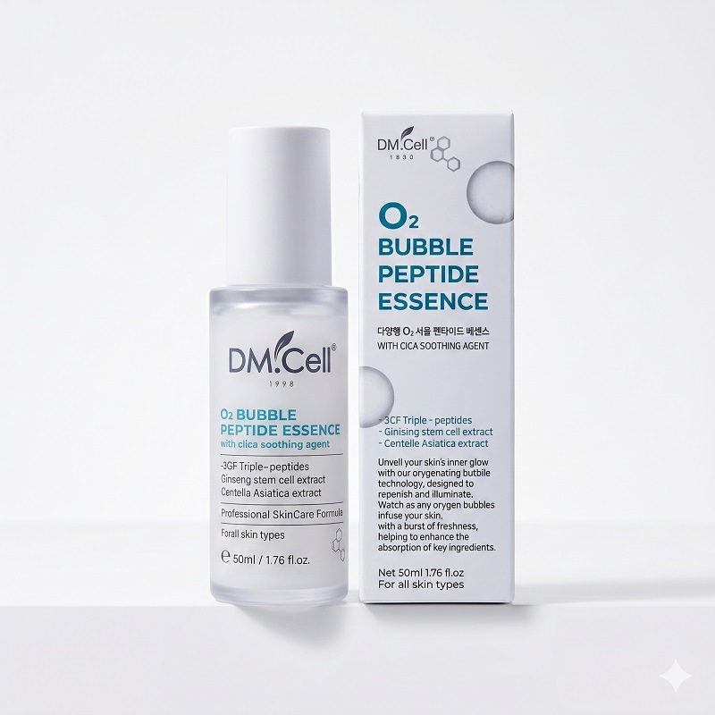 Qoo10] DMCELL O2バブル酸素ペプチドエッセンス버블에센 : スキンケア