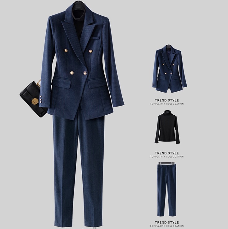 スーツジャケット スーツ3点セット ニットセーター付スーツセット オフィススーツセット アウター セットアップ ニットソー セーター プルオーバー ジャケット 上着 スーツ ストレートパンツ 袖あり