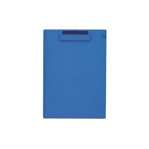 （まとめ）オープン工業 クリップボード CB-200-BU A4E 青(×10セット)