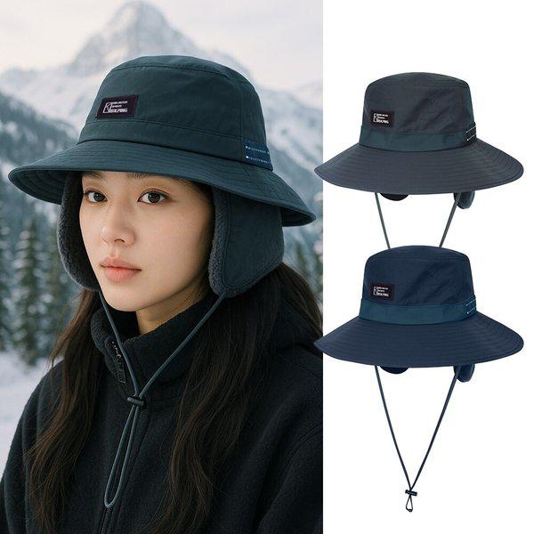 共用冬保温耳あて登山フリースバケットハット帽子 KSC872VC5U
