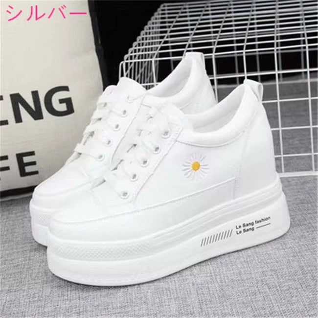 3色入荷　10cmヒール　レディーススニーカー　インヒール　厚底　ローカット　カジュアル　レディース　スニーカー　女の子　運動　靴　シューズ　女性　春 夏 秋 冬　新作