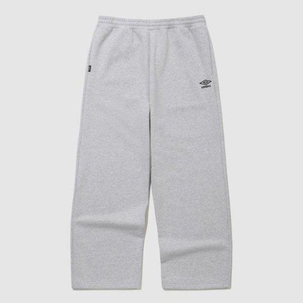 パンツ LQC UQ123CFP16-MGR エッセンシャルプラス ワイド ストレート パンツ (MGR)H. GREY