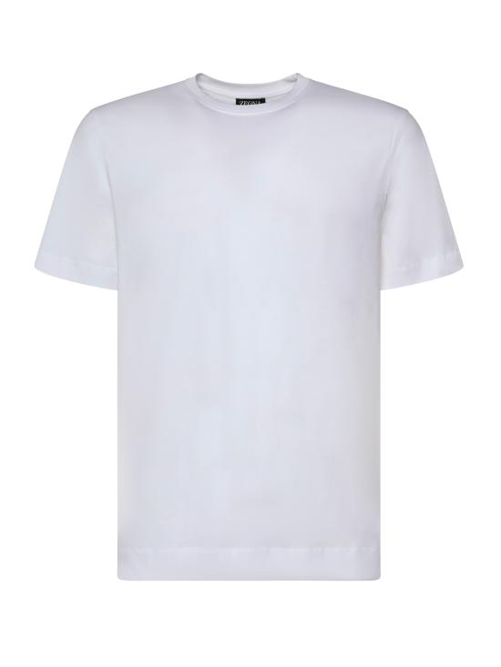 ERMENEGILDO ZEGNA Men T-Shirts UH360A3 H765NL001 Bianco
