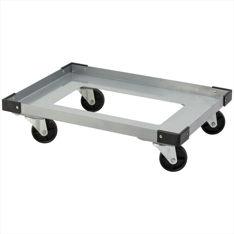 【公式】 台車 折りたたみ スチール 家庭用 ハード折りたたみコンテナ用 HDOD-4050 シルバー 車 工具入れ ボックス キャリー メガ割