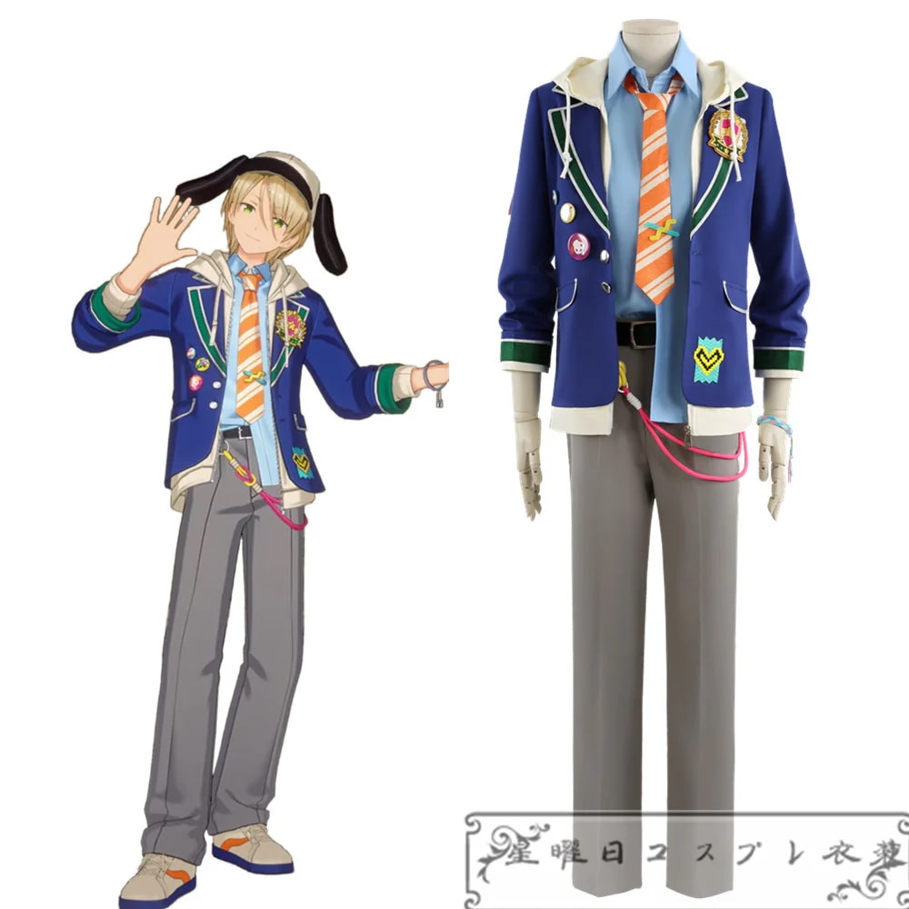 あんスタ 僕のウィーク・ポイント 高峯翠 姫宮桃李 仙石忍 春川宙 葵ひなた 白鳥藍良 真白友也 SPRINT・ING!衣装 コスプレ衣装 コスチューム