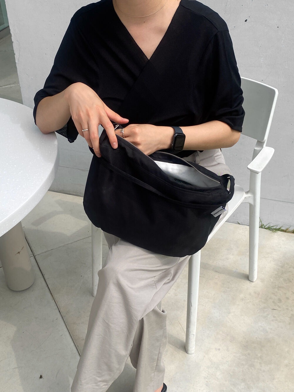 [mucu and ebony] [韓国デザイナーバッグ] mellow shoulder bag