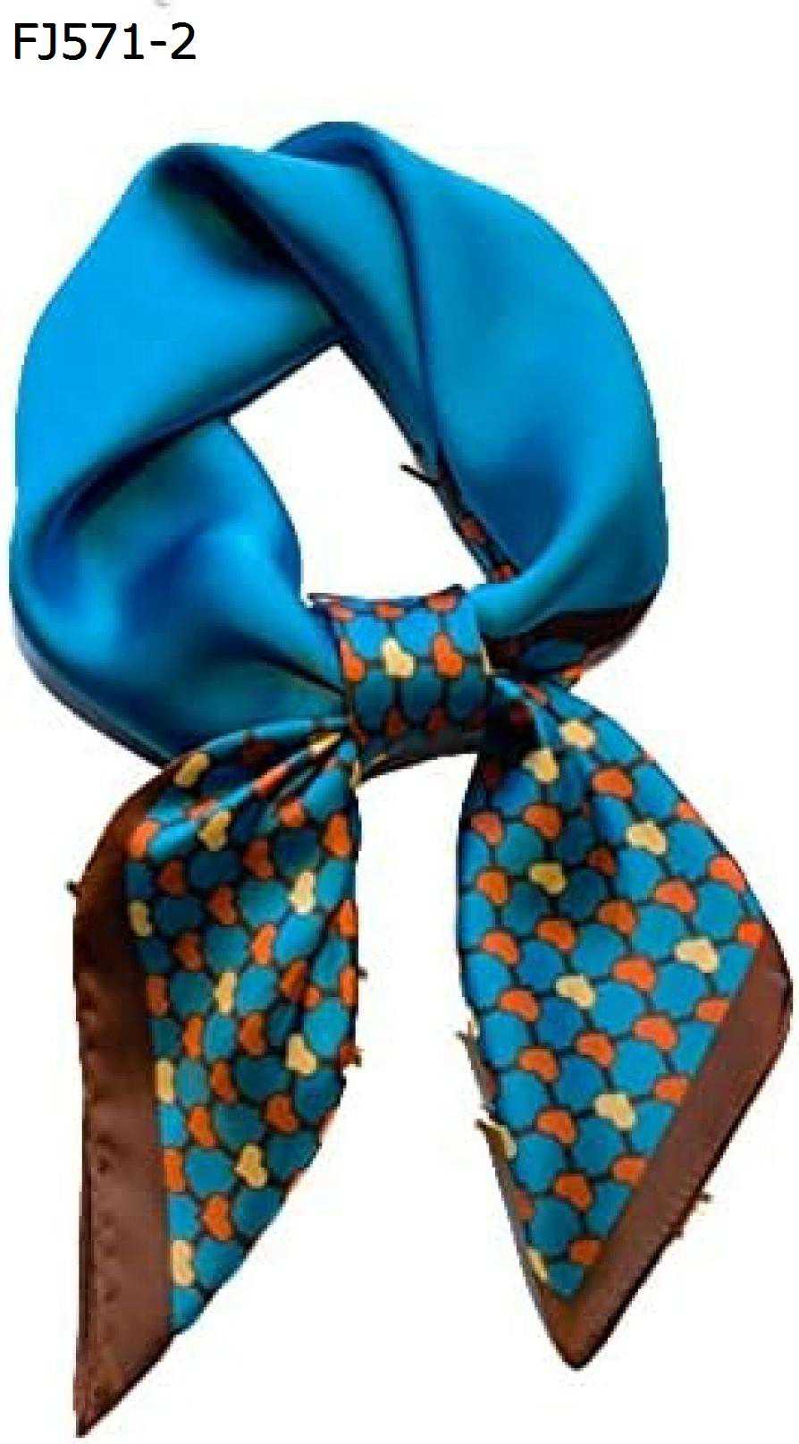 【20%OFFクーポン～】スカーフ 風 正方形 70cm チェック柄 ハート シンプル 4色 手巻き仕上げ おしゃれ ヘッドバンド 髪飾り ネッカチーフ バッグ用 小物 UVカット 贈り物 通勤 カジ