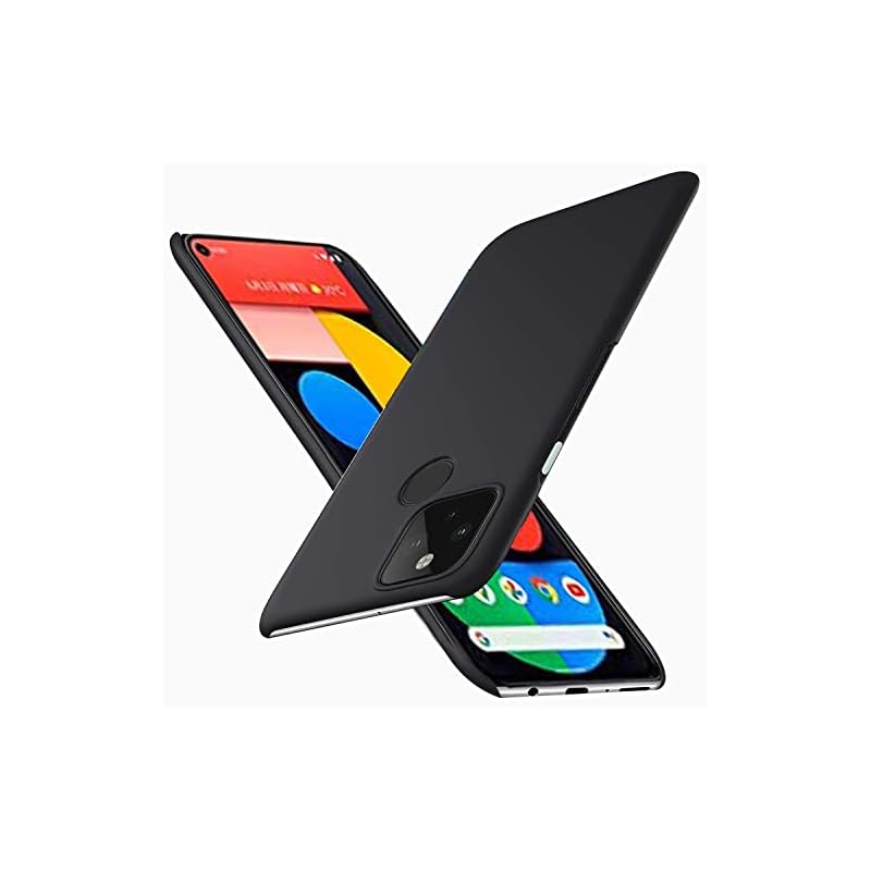 「 超薄型」Wojiaozvlf 極薄 Google Pixel5 ケース PCマット質感 超軽量 黄変防止 指紋防 擦り傷防止 手触り良い 全面保護 超耐磨 耐衝撃カバー ワイヤレス充電対応 ピクセ