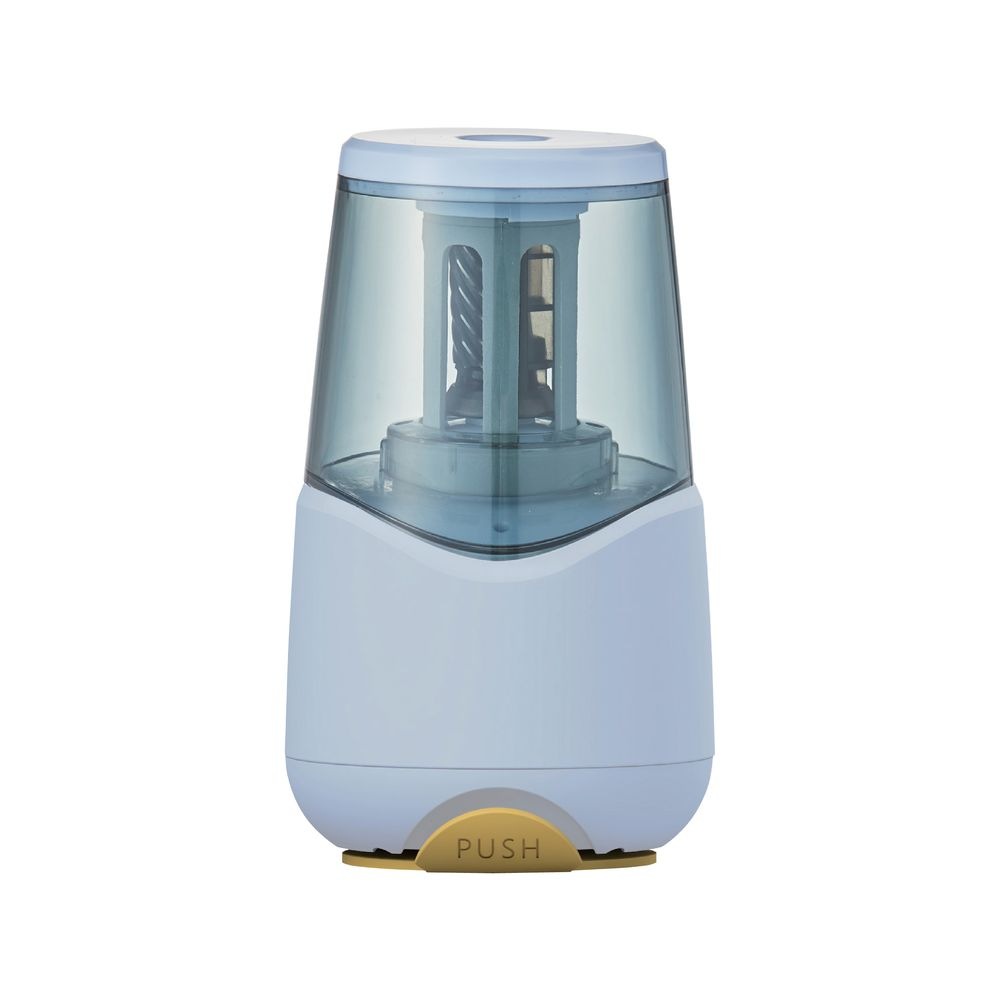 （まとめ買い）ミラガク 充電式鉛筆けずり アイスブルー RS038BL [x3]