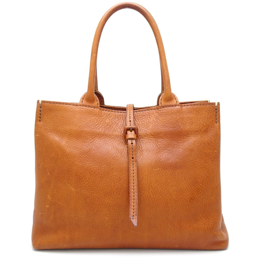 ハンドバッグ レザー ブラウン / 350568【中古】