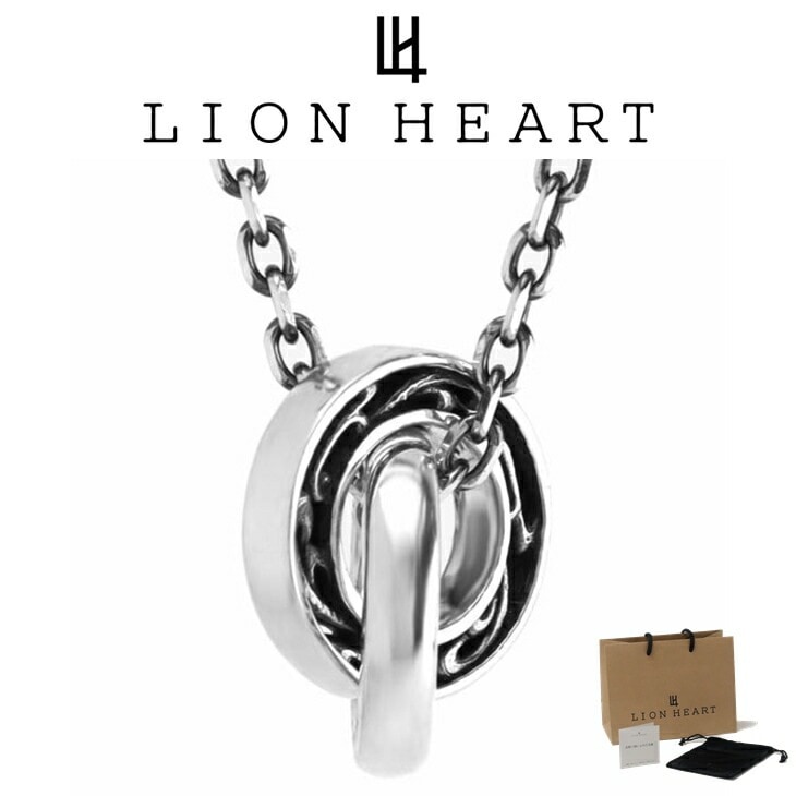 ネックレス メンズ レディース サイドタテガミ ダブルリング LH HOWL SV925 LH-1NE339 クリスマス 誕生日 プレゼント ギフト 彼氏 【ネコポス】