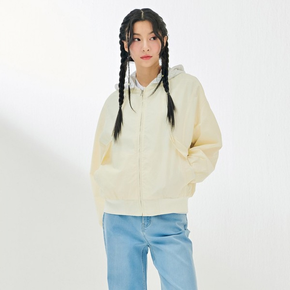 (チェースカルト) レディースブルゾンフード付きジャンパー-DARG4161B0A