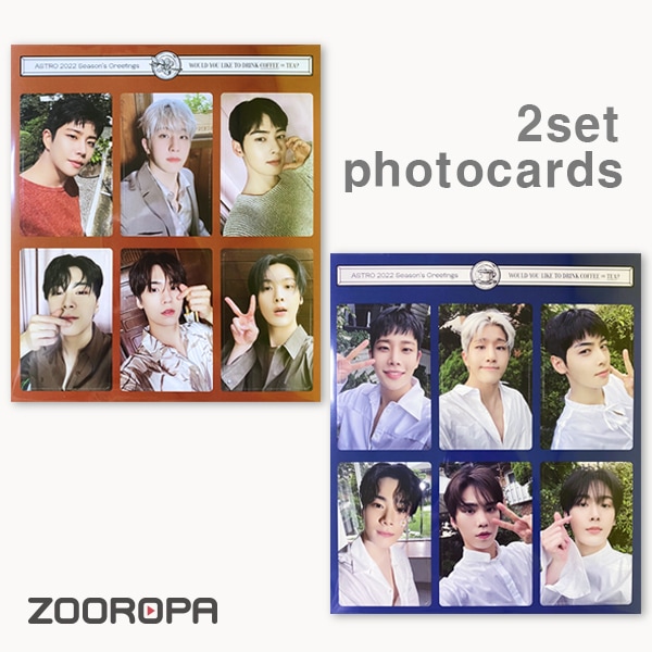 [2種セット]アストロASTRO 2022シーズングリーティングフォトカード
