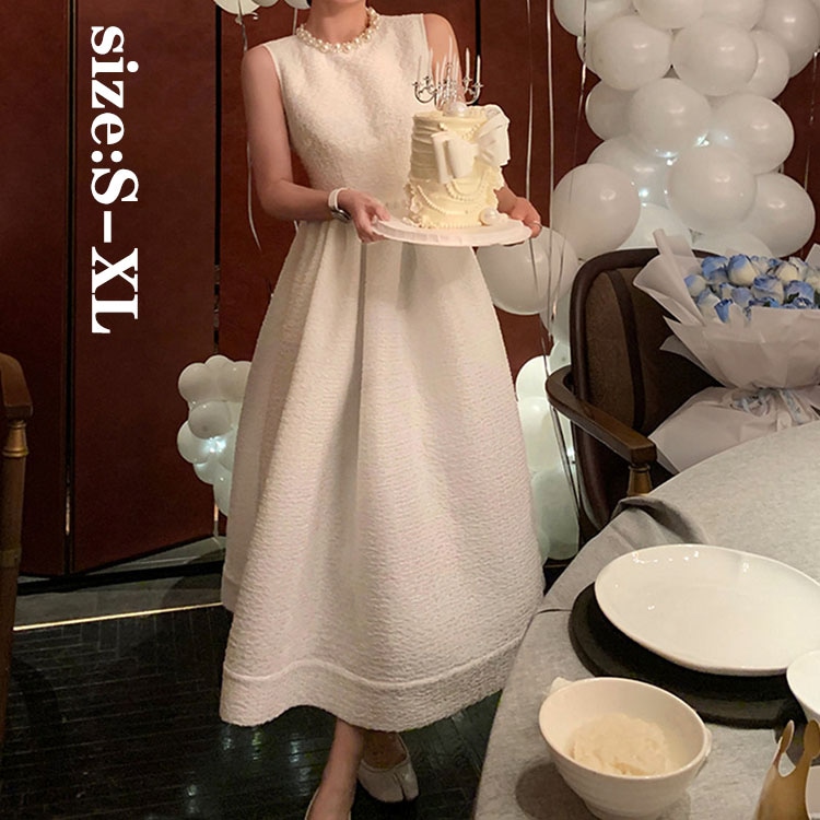 バースデードレス 結婚式ドレス お呼ばれドレス 誕生日ワンピース 