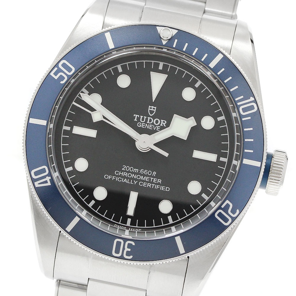 チュードル TUDOR 79230B ヘリテージ ブラックベイ 自動巻き メンズ 良品 箱・保証書付き_959685【中古】